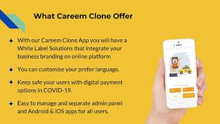 Careem Clone Taxi Ride App Solution screenshot 5