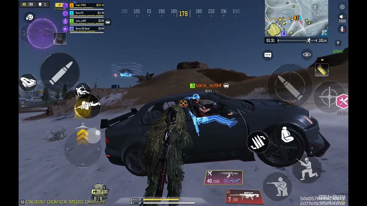 Isolate noche#codm#parati