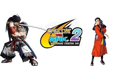 Haohmaru + Hibiki Takane Arcade Playthrough / Capcom vs SNK 2