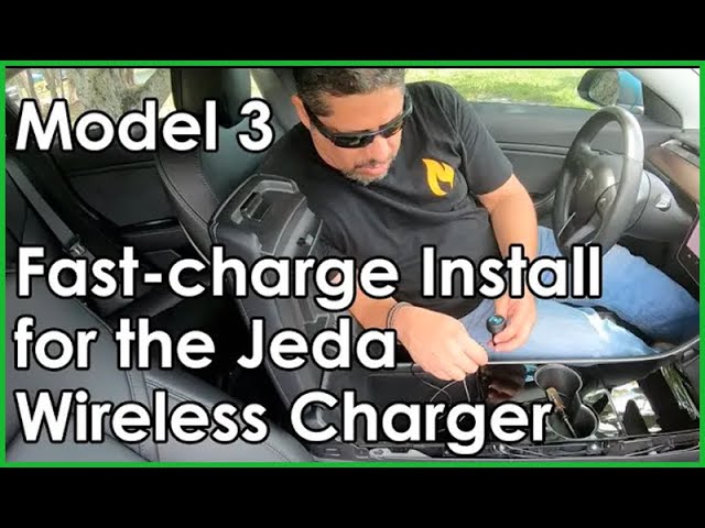 How to Build a $12 Tesla Model 3 Wireless Phone Charger in 4 minutes. 