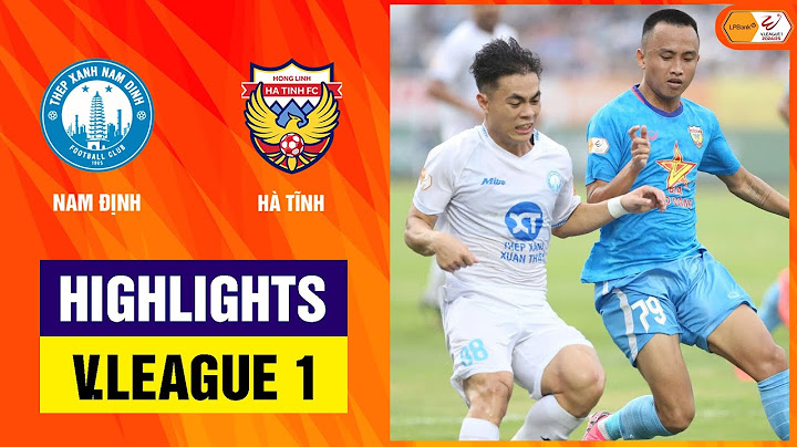 Highlights: Nam Định - Hà Tĩnh | Thắng lợi nhẹ nhàng, nhà vua thống trị tuyệt đối