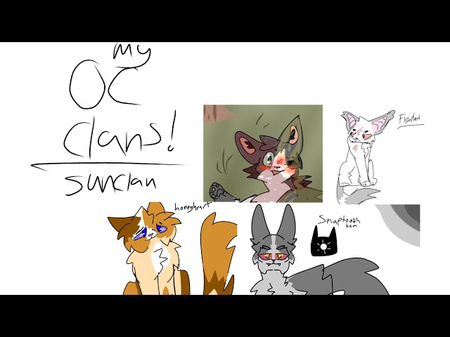 My OC Clan Allegiances part 2! : r/WarriorCats