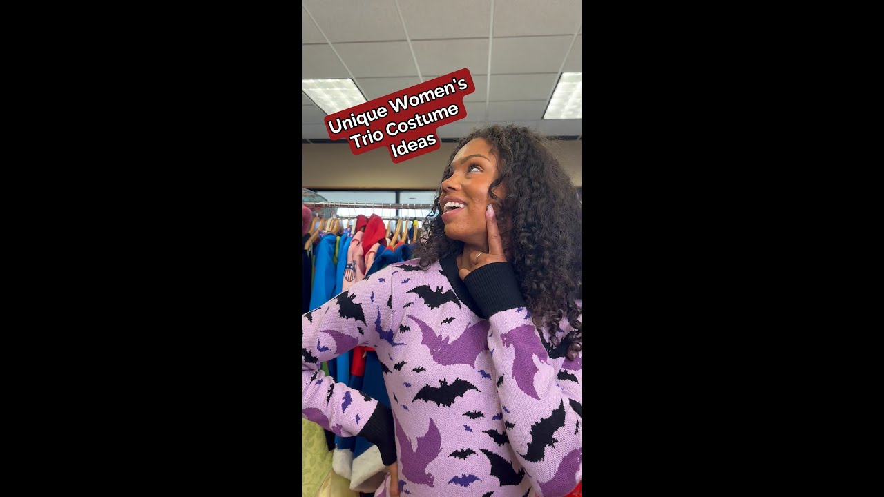 Unique Women's Trio Halloween Costume Ideas