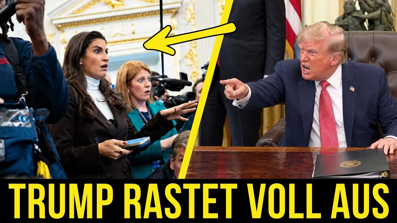 Trumps Wutanfall im Oval Office | Was die Kameras wirklich einfingen!