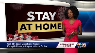 Forsyth County Sheriff's Office: 911 is for emergencies, not questions about stay-at-home order