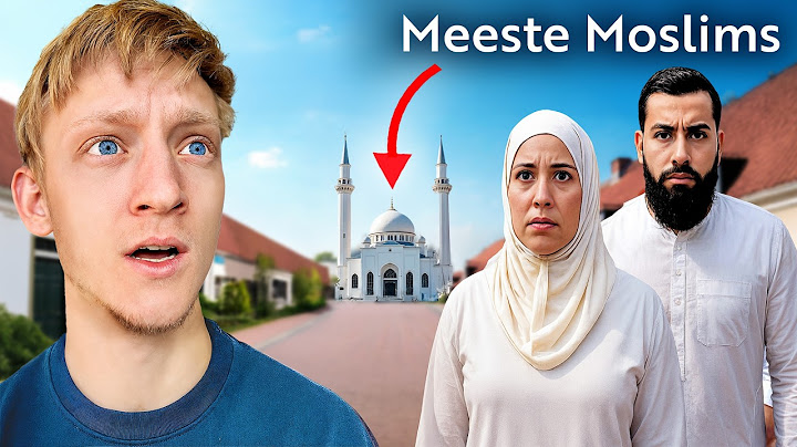 24 Uur In De Meest ISLAMITISCHE Stad van Nederland