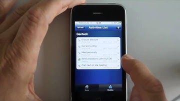 The new SAP Business One iPhone App