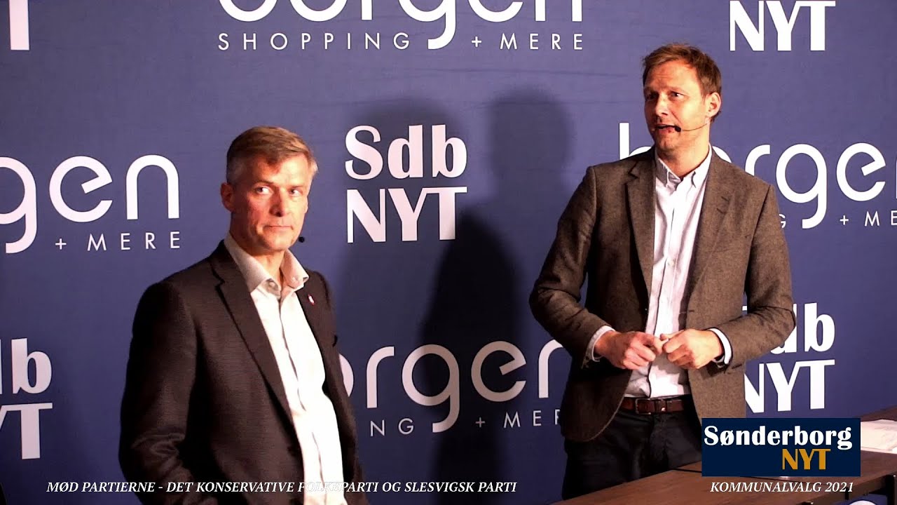 KV21: 'Mød Partierne' med Det Konservative Folkeparti og Slesvigsk Parti