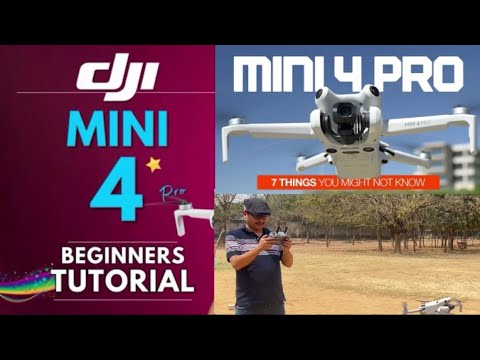 How to fly "Drone" for the first time | DJI Mini 4 Pro Beginner's ...