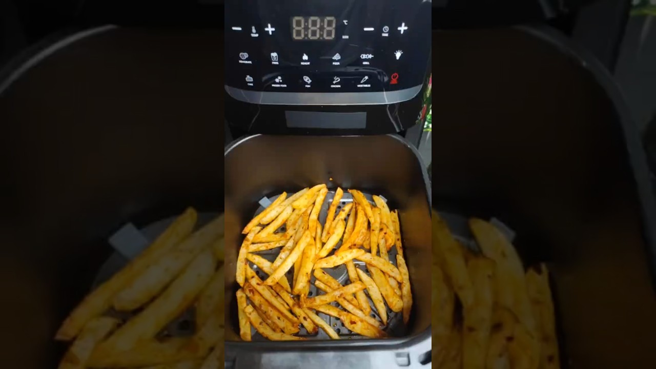 Day 2/100|😋  French Fries In Air Fryer 😋| फ्रेंच फ्राइस | #shorts #airfryerrecipes #frenchfries