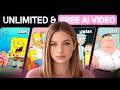 Create Unlimited AI Videos for FREE | No Limits, No Watermark