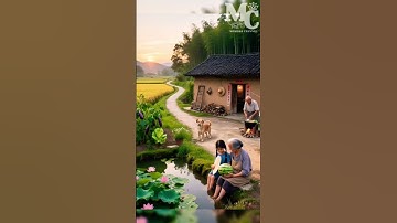 Thumbnail of Relaxing in the Rice Fields Soothing Natural Relaxation Music #relaxingsounds #village #music
