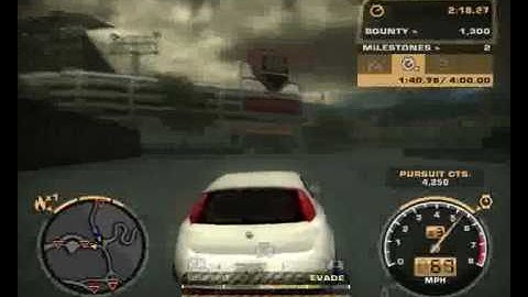 Need For Speed Most Wanted Episode 6: Bounty attempt #1