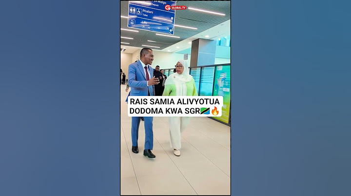 RAIS SAMIA ALIVYOTUA DODOMA KWA SGR🇹🇿🔥 #raissamia #dodoma #bungeni