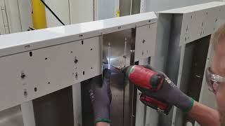 SwiftWall® Max | How to Install Top Trim Caps on Non-Combustible Modular Wall Systems
