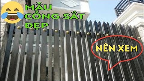 Top mẫu cửa cổng sắt đẹp 2021 Đáng xem / Thợ Hàn Sắt.