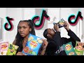 Trying asian lays chips from the tiktok shop