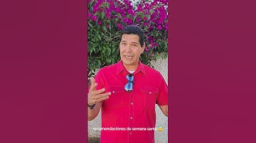 chécate estás recomendaciones para la semana santa 😇🤗🤗 #vacation #prevencionderiesgos
