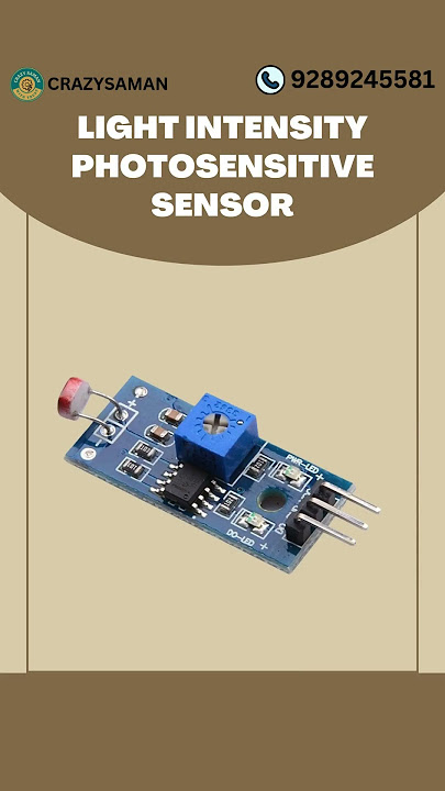 LDR Sensor Module | Light Dependent Resistor #ldr #sensor #lightsensor #resistance #iotinnovation