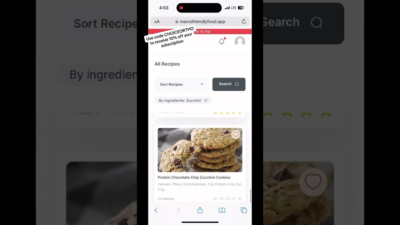If you track macros, then you need Macro Friendly Food. My code CHOICEORTHO gives you 10% off.