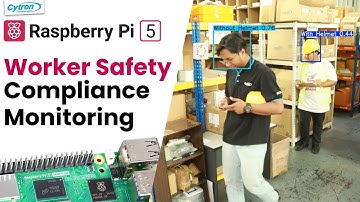 Did They Wear PPE? 🤔 AI-Powered Worker Safety with Raspberry Pi 5!