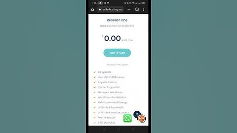 Free reseller hosting always