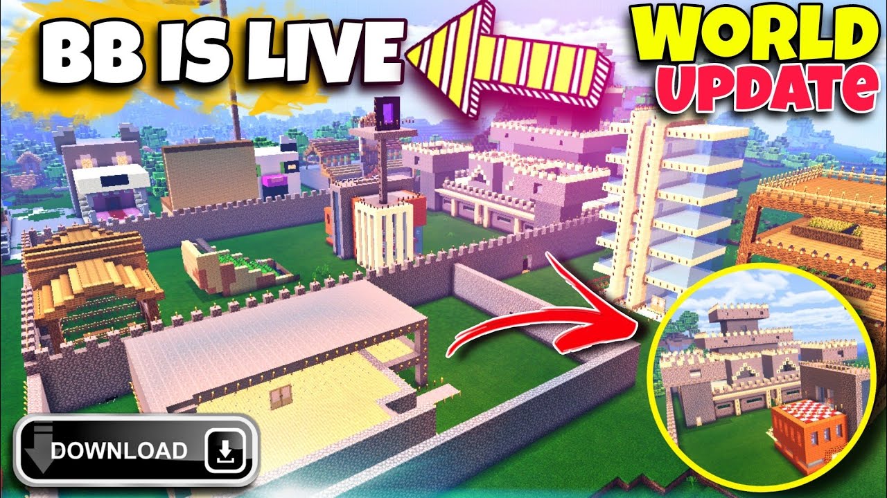 BB IS LIVE Minecraft world Download - YouTube