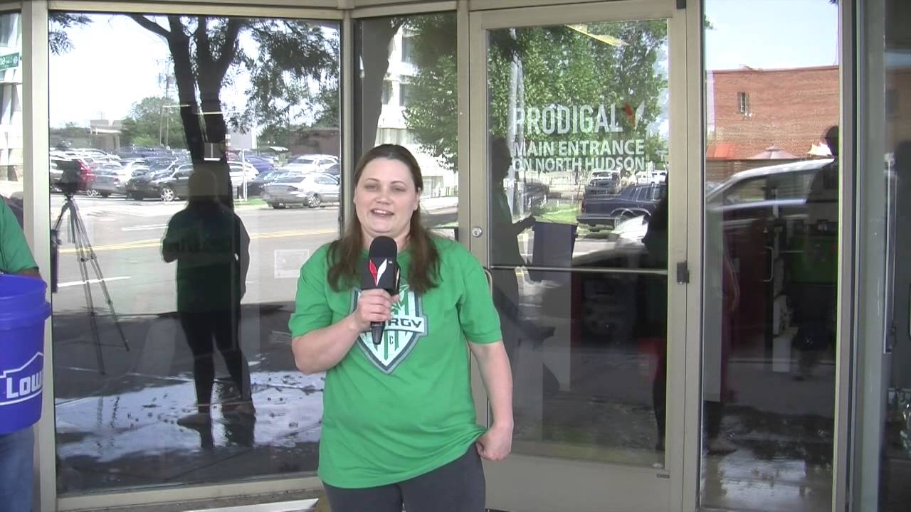 Cassie Gage Accepts the ALS Ice Bucket Challenge football score