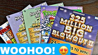 WOOHOO! WHAT AN UNEXPECTED FRUIT WIN! DELICIOUS! MINNESOTA LOTTERY SCRATCH OFF TICKETS!