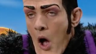 All LazyTown episodes, but only when they say Robbie Rotten's full name