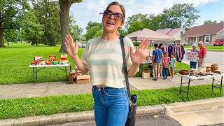 Neighborhood Garage Sale VIBES!!!