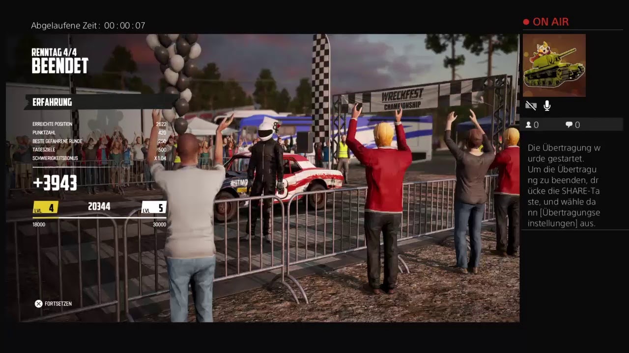 Wreckfest gameplay german