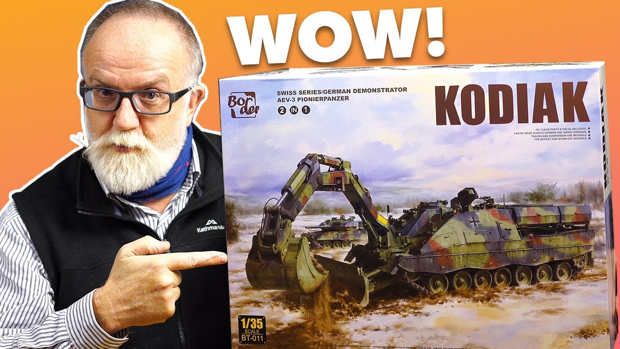 WOW! The Border Models Kodiak in Stunning 1/35 Scale BT-011 - YouTube