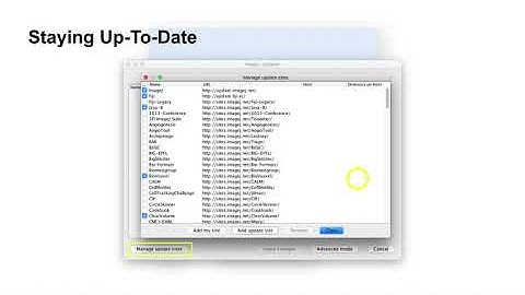 ImageJ/Fiji - Staying Up-To-Date