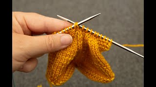 How to work an ssk (slip, slip, knit) decrease