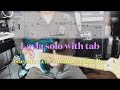 Layla solo tab (one more car live)