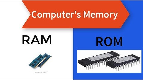 RAM VS ROM/Difference between them along with their types
