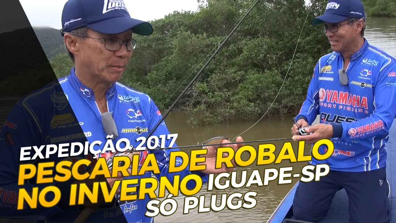 PESCARIA DE ROBALO NO INVERNO EM IGUAPE - SP [SÓ PLUGS]