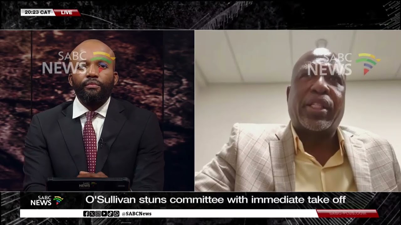 Ad Hoc Committee | O'Sullivan stuns committee with immediate take off