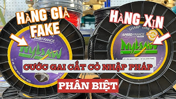 [Phân biệt] Cước gai cắt cỏ Nhập Pháp Xịn Và Hàng Nhái