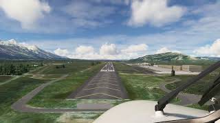 Landing in Jackson Wyoming | KJAC (JAC) | Jackson Hole Airport #fs2020xbox #airplanelanding #fs20