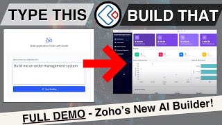 How to Use Zoho CoCreator: AI-Powered App Building
