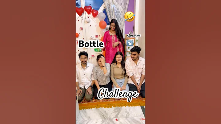 why this game so hard? bottel challenge fail🥺 #games  #viralshorts  #funnyshorts #bottlechallange