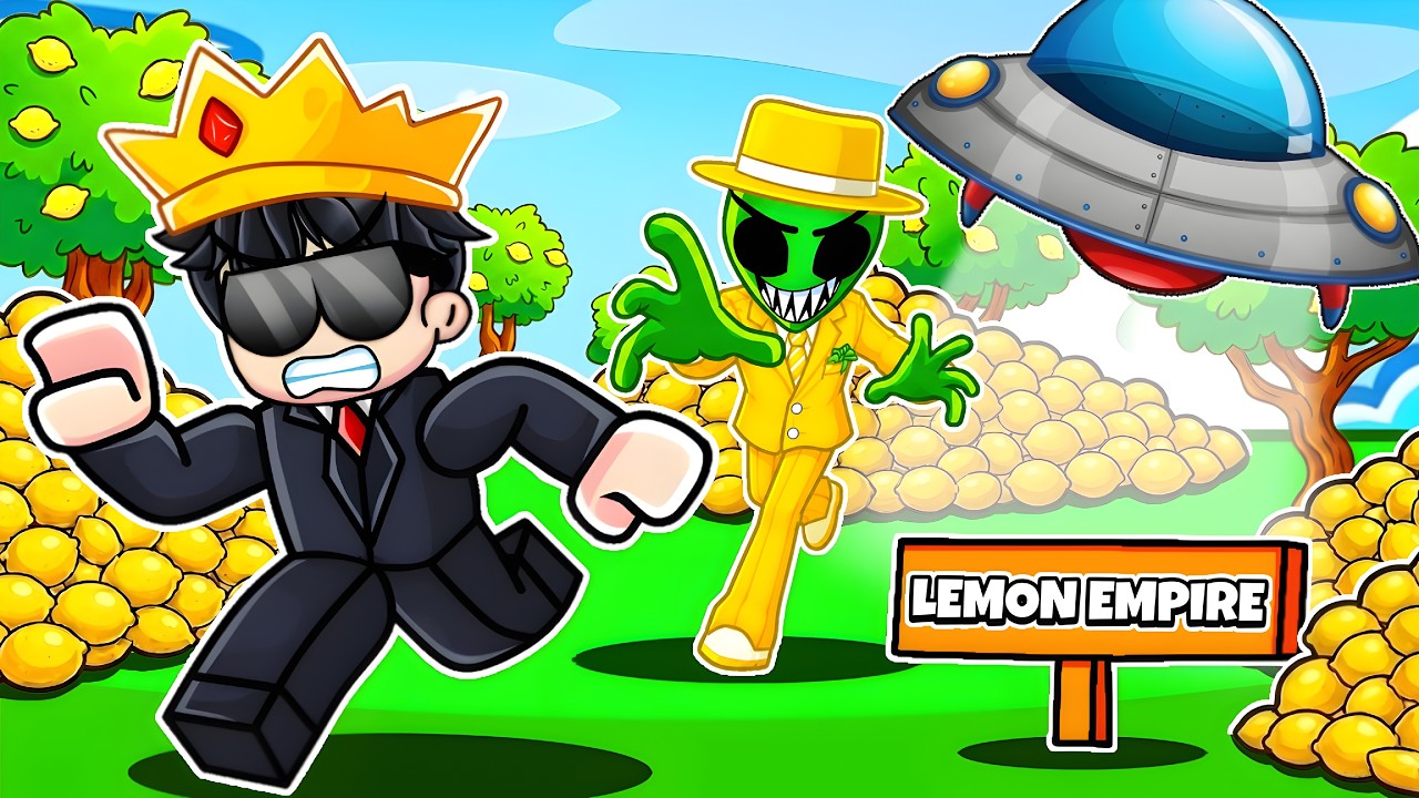 I Found A SECRET ALIEN In Sell Lemons Roblox