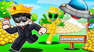 I Found A SECRET ALIEN In Sell Lemons Roblox