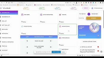Signing up for Validus - Validus-Tuto.com