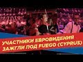 THE PARTICIPANTS IN THE EUROVISION DANCE TO FUEGO (Cyprus)