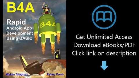 Download B4A: Rapid Android App Development using BASIC PDF
