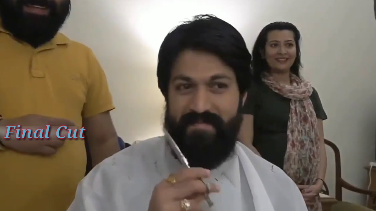 KGF Chapter 2 Yash Hairstyle - Hair Cutting Style 2022!! - YouTube