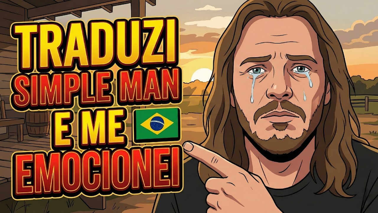 Simple Man em Português | Lynyrd Skynyrd - Homem Simples (1973 Cover) 🇧🇷